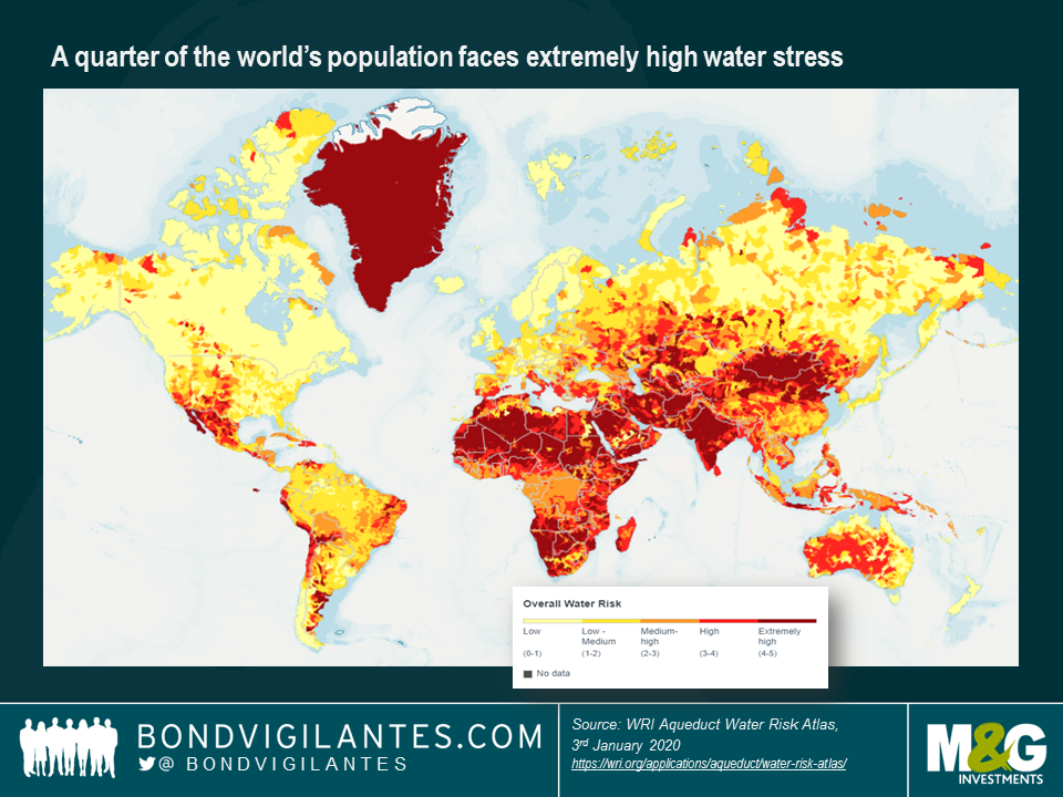 Image: A quarter of the world’s population faces extremely high water stress